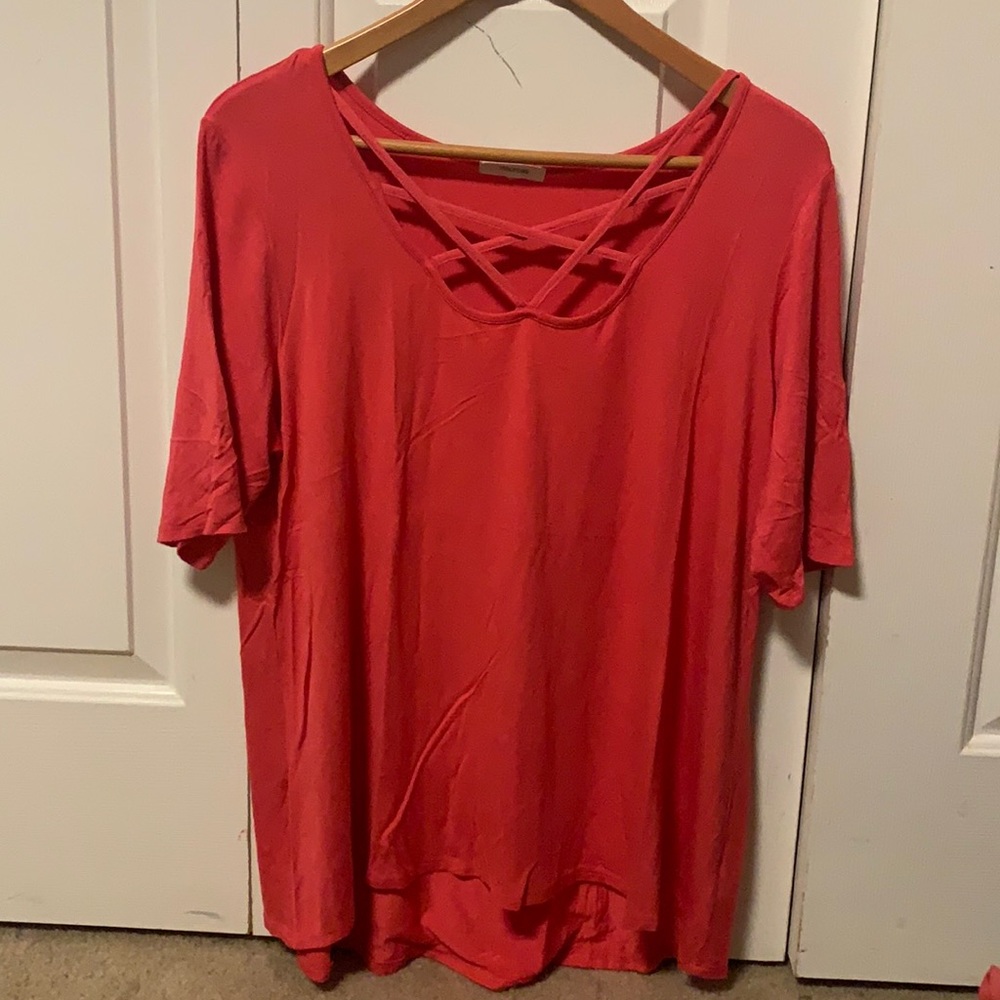 Maurices Crisscross top